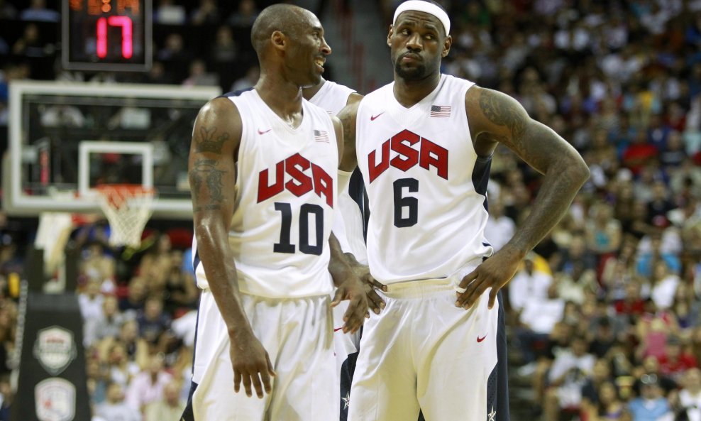 LeBron James i Kobe Bryant