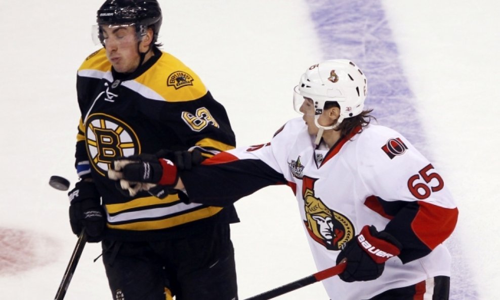 Brad Marchand i Erik Karlsson