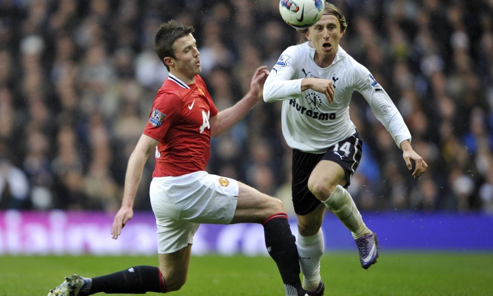 Michael Carrick i Luka Modrić