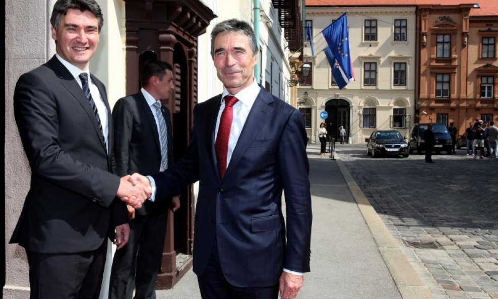 Zoran Milanović i Anders Fogh Rasmussen