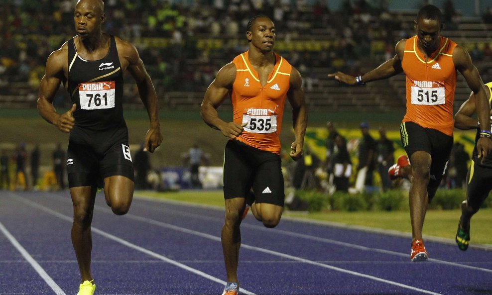 Azafa Powel, Yohan Blake i Kemar Bailey-Cole