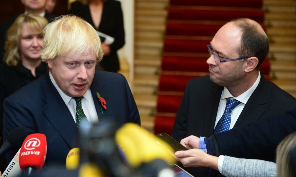 Boris Johnson i Davor Ivo Stier