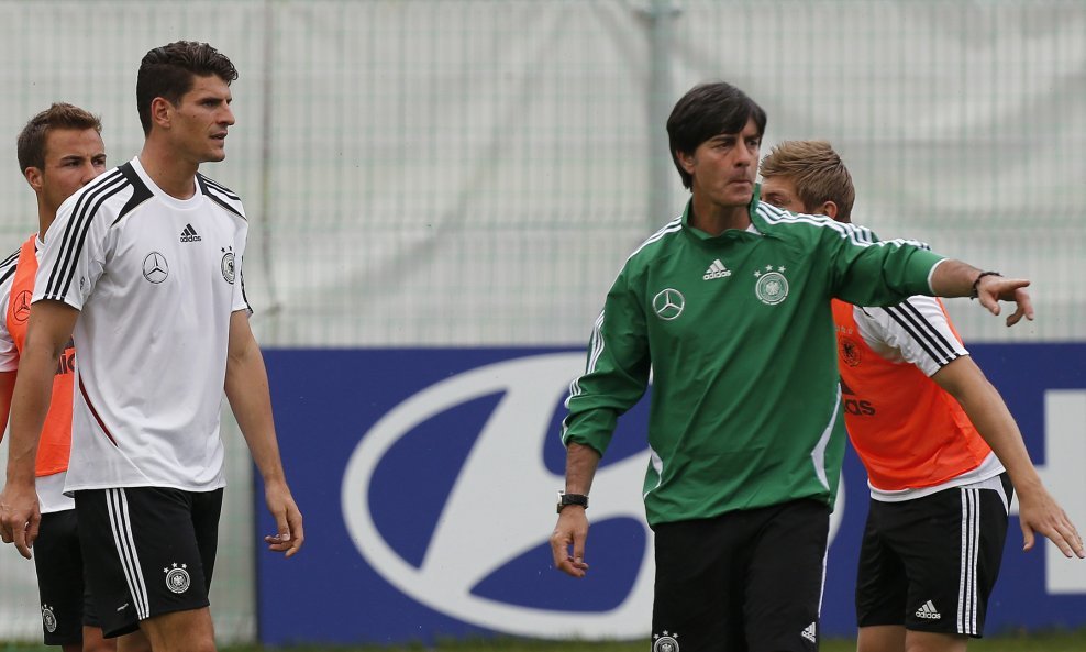 Joachim Loew i Mario Gomez