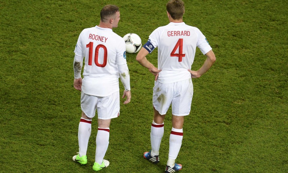 Wayne Rooney i Steven Gerrard