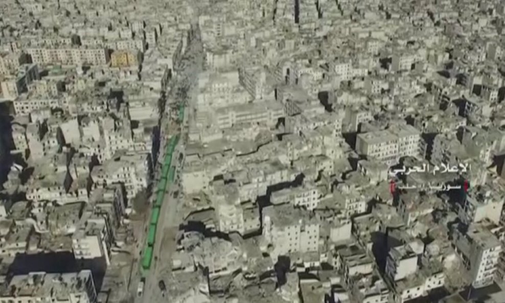 Alepo - apokaliptični prizori iz zraka