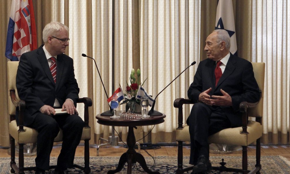 Josipović i Shimon Peres