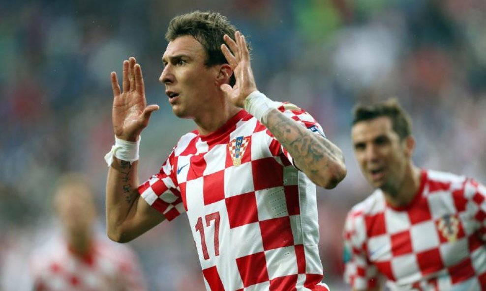 Mario Mandžukić Darijo Srna Hrvatska