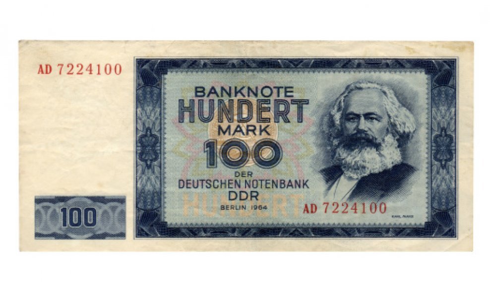 Karl Marx DDR njemačka marka
