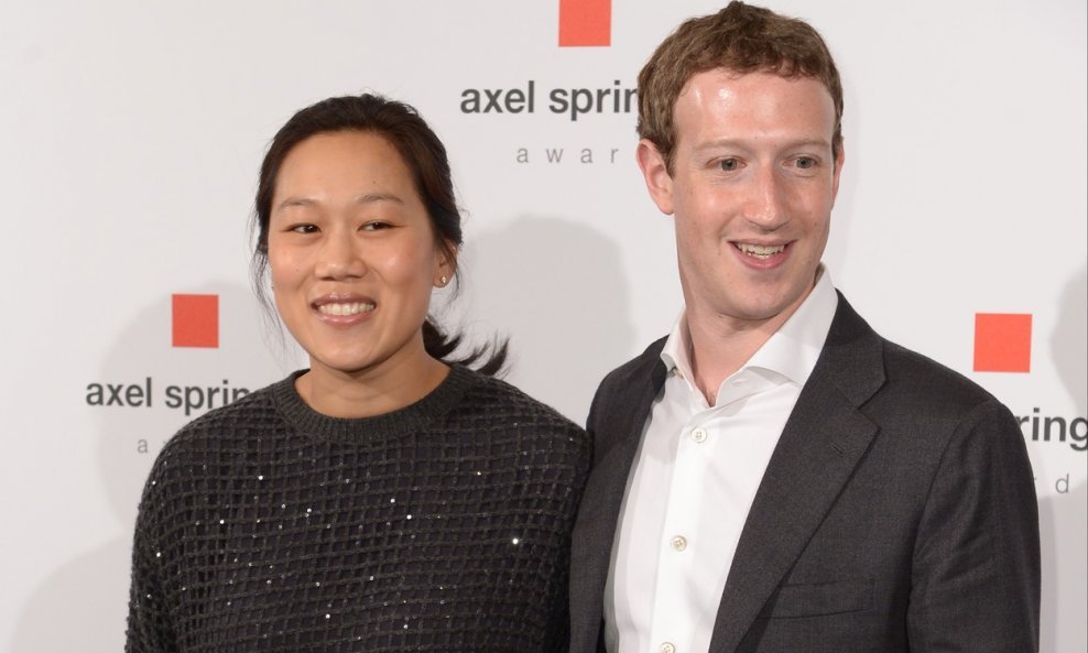 Priscilla Chan i Mark Zuckerberg