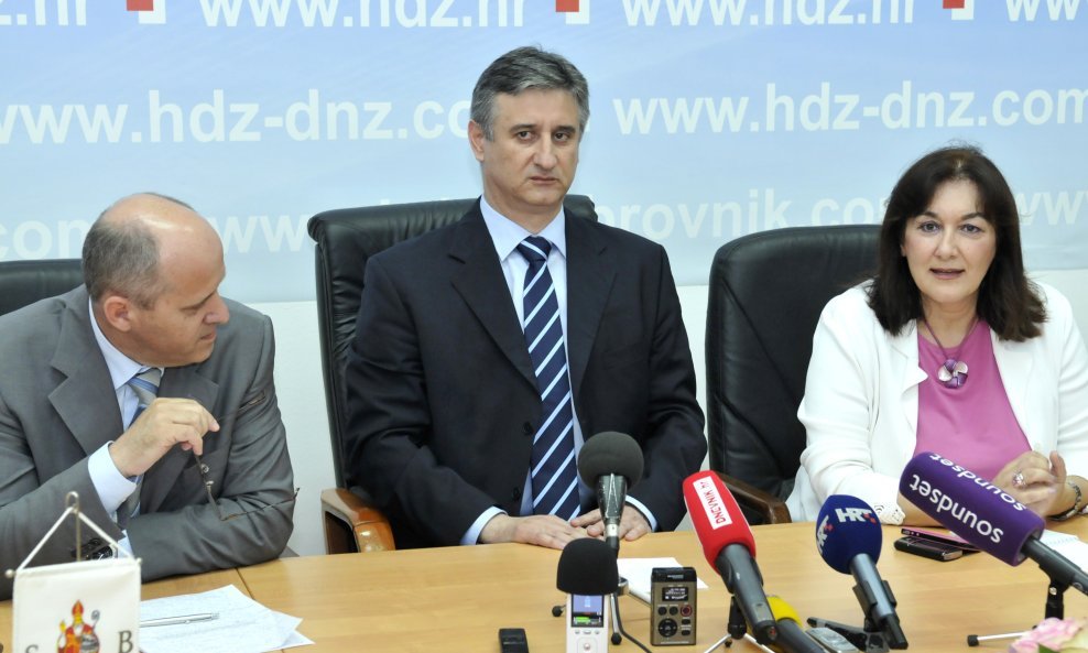 Branko Bačić, Tomislav Karamarko i Dubravka Šuica