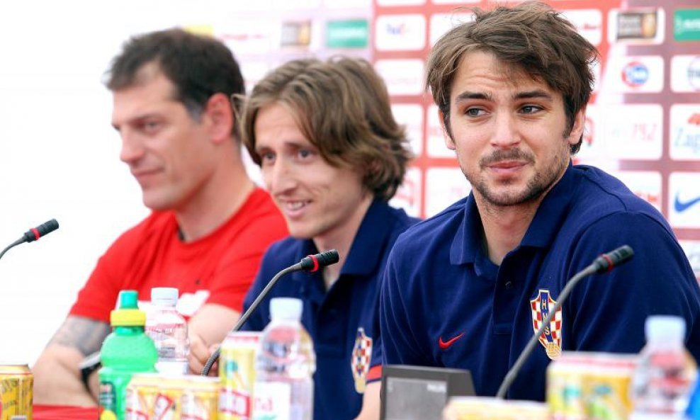 Slaven Bilić, Luka Modrić i Niko Kranjčar