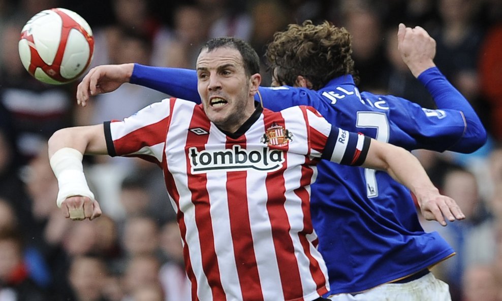 John O'Shea Nikica Jelavić Everton Sunderland