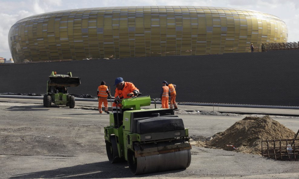 Radovi oko stadiona u Gdansku (4)