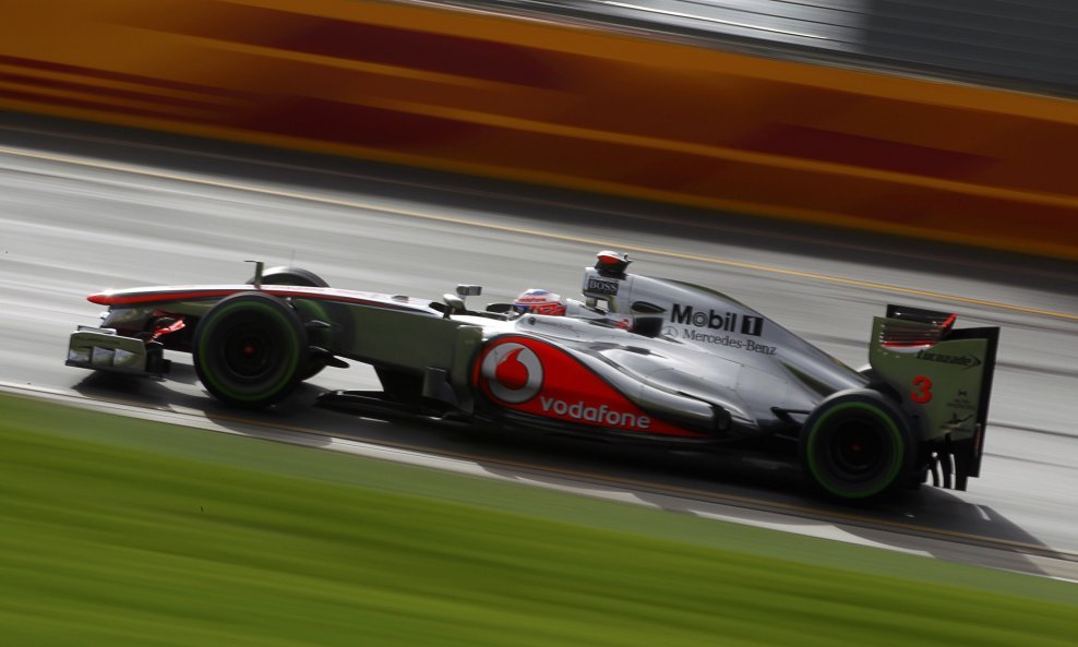Jenson Button McLaren Mercedes VN Australije Formula 1