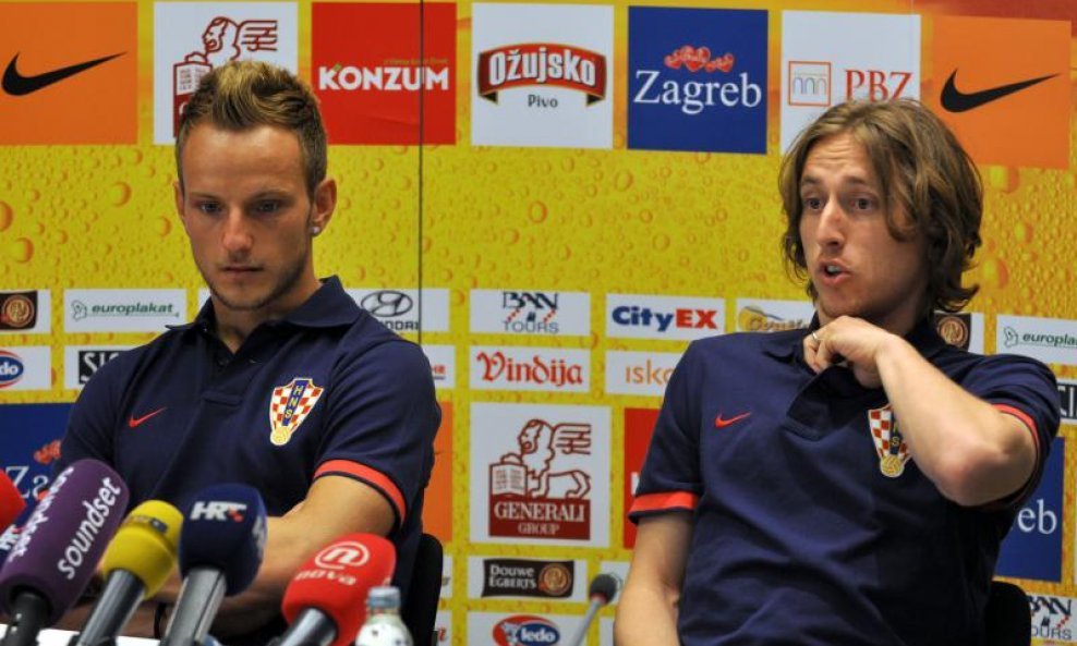 Ivan Rakitić i Luka Modrić