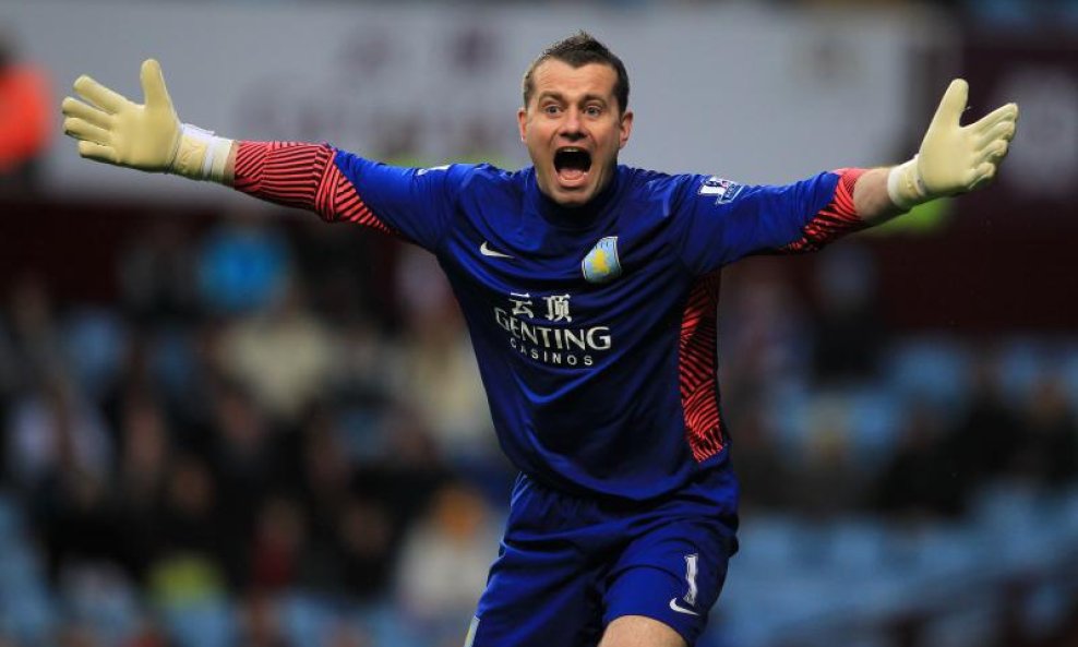 Aston Villa 2012 Shay Given