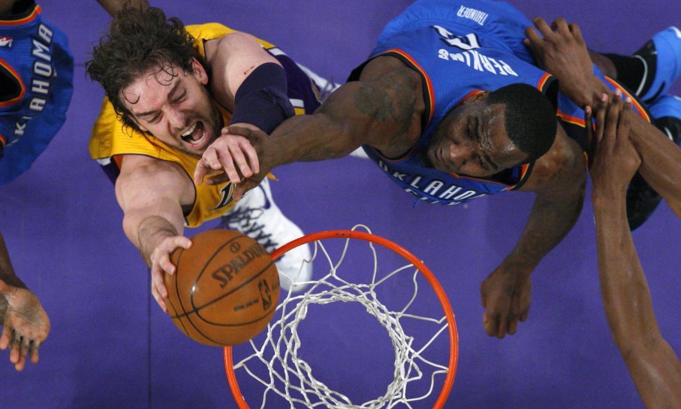 Pau Gasol i Kendrick Perkins