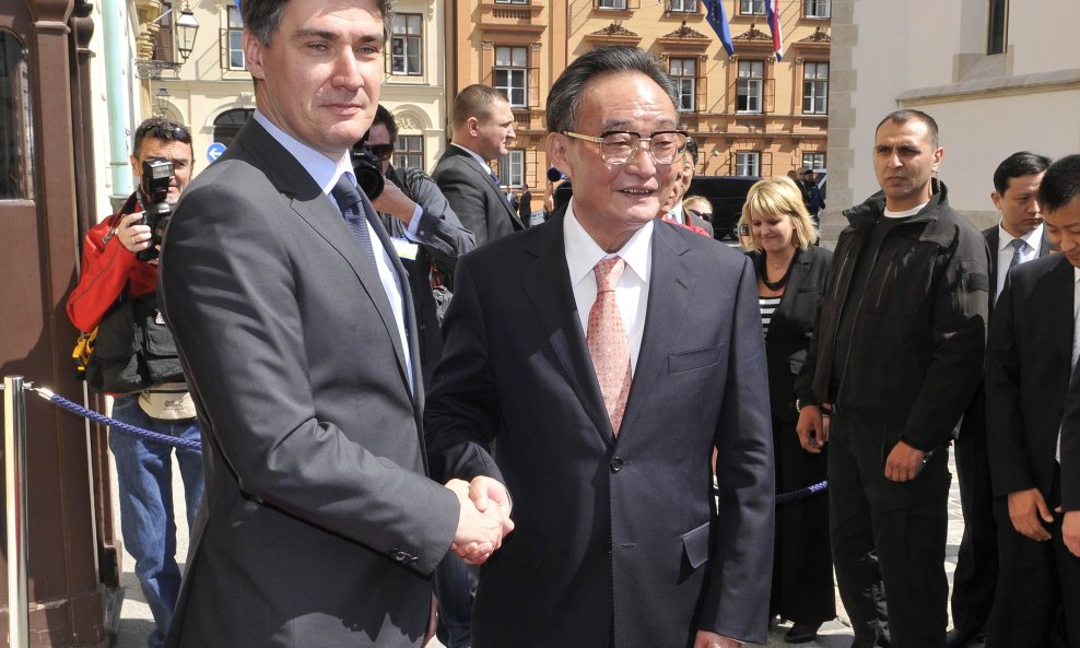 Zoran Milanović i Wu Banggu