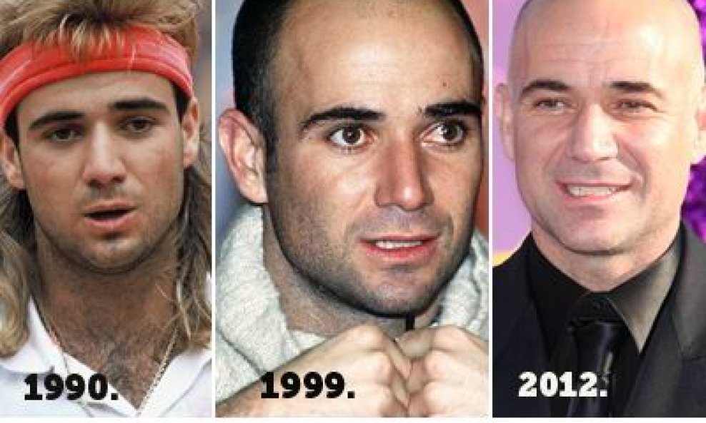 Andre Agassi kolaž