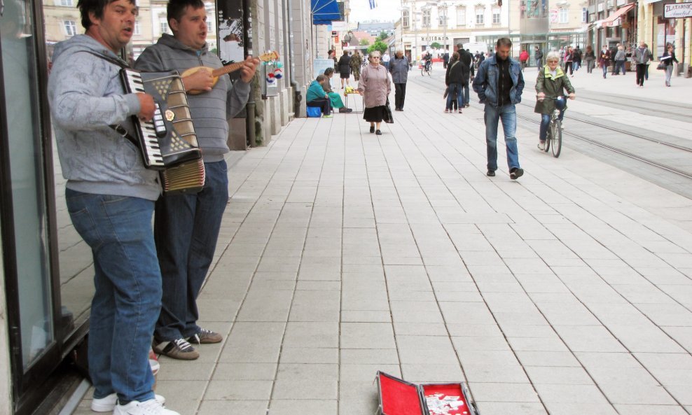 ulični svirači OSIJEK