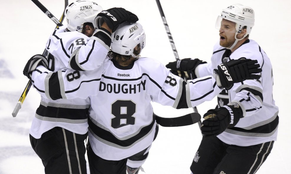 Los Angeles Kings Drew Doughty 2012 Jarret Stoll i Trevor Lewis