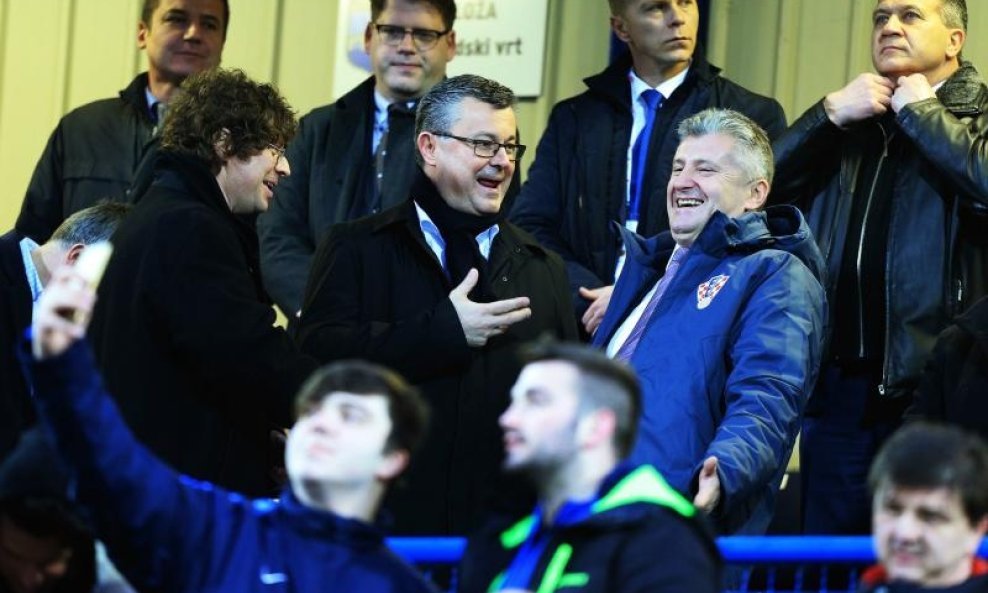 Bivši ministar Šustar i premijer Orešković te predsjednik HNS-a Davor Šuker