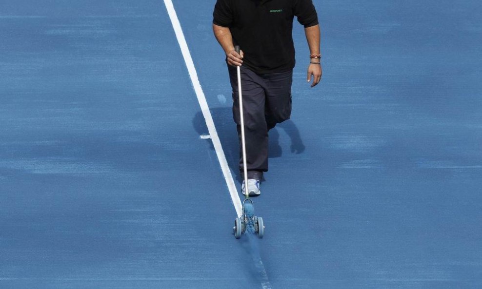 ATP Madrid - tenis plava zemlja