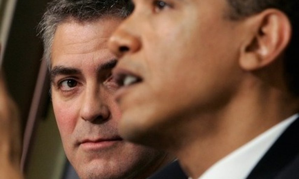 George Clooney i Barack Obama
