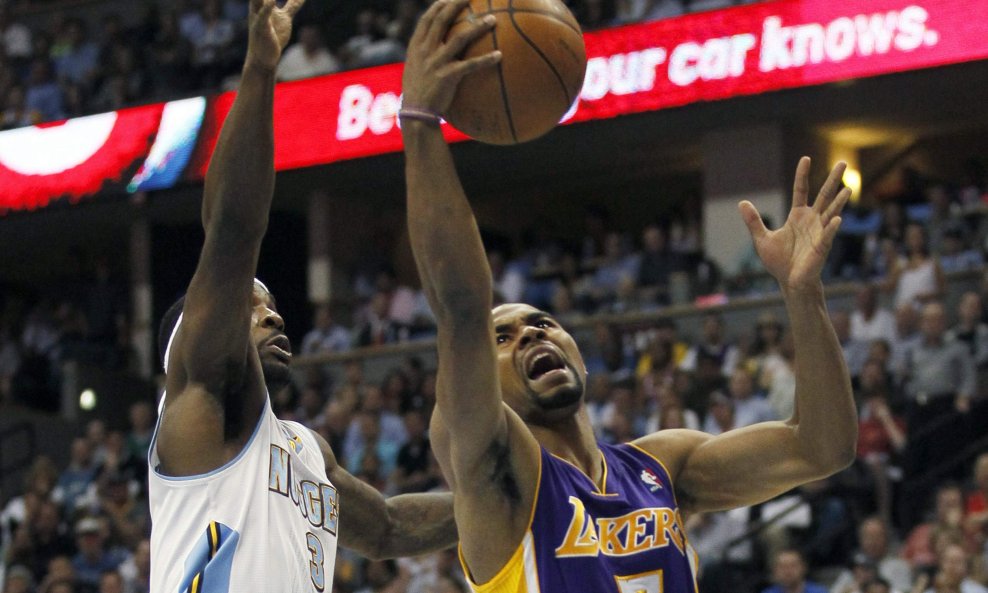 LA Lakers - Denver Nuggets, Ramon Sessions i Ty Lawson