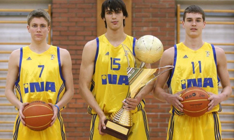 Dominik Mavra Dario Šarić Mario Hezonja KK Zagreb