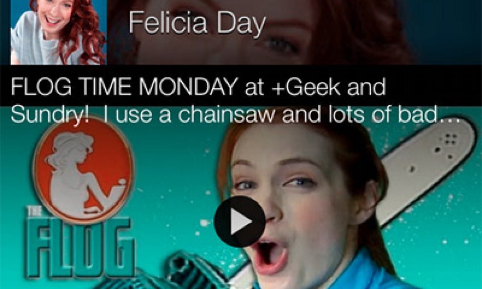 Google+ Felicia Day