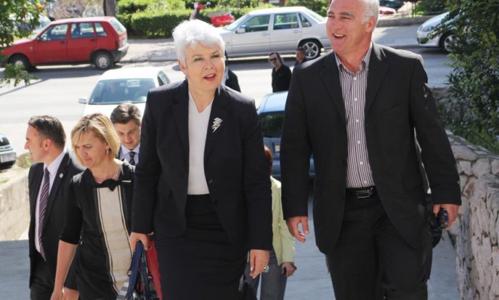 Jadranka Kosor i Ante Kulušić