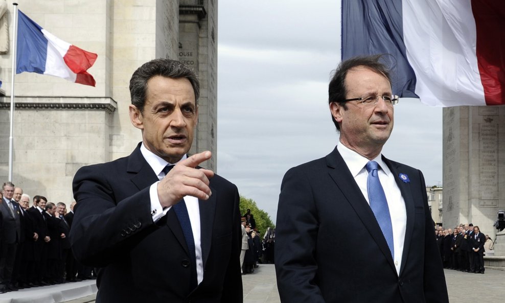 NICOLAS SARKOZY FRANCOIS HOLLANDE
