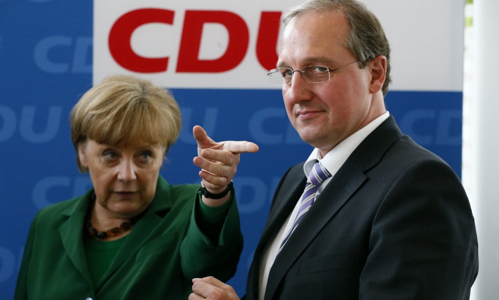 Angela Merkel i Jost de Jager