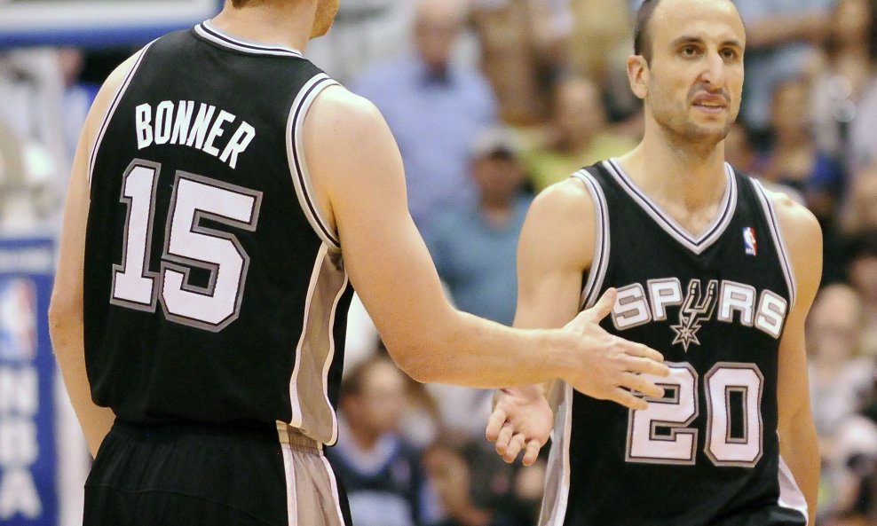 Matt Bonner i Manu Ginobili