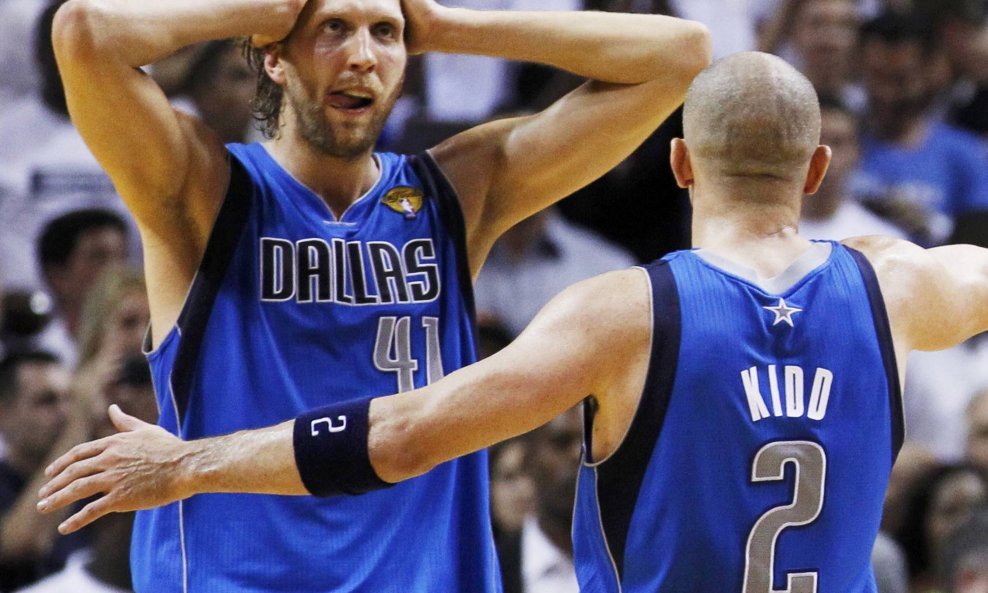 Dirk Nowitzki i Jason Kidd