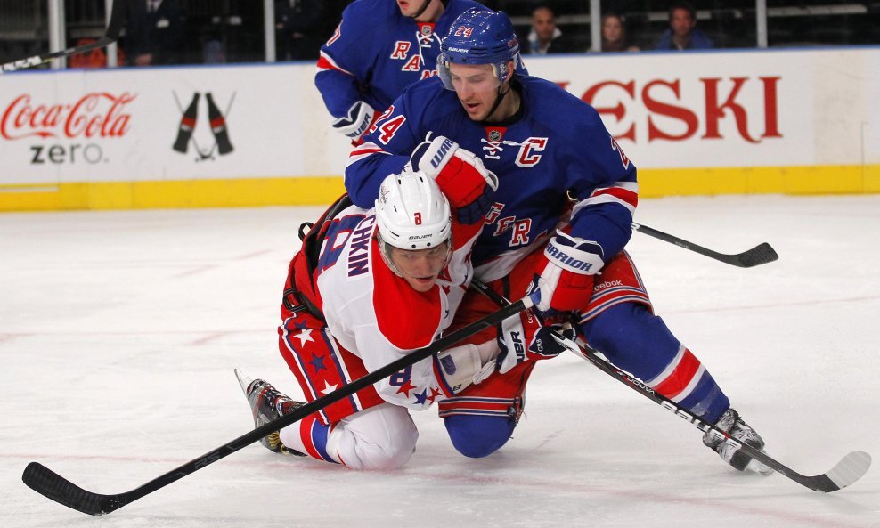 Alex Ovečkin (Washington Capitals) vs. Ryan Callahan (New York Rangers)