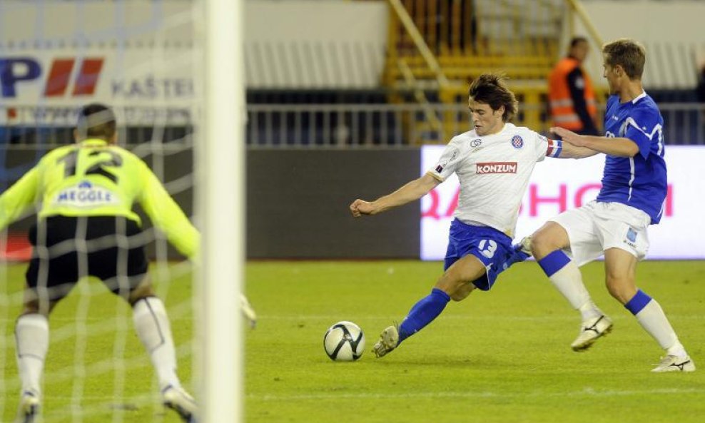 Hajduk - Osijek, Ante Vukušić vs. Ivan Kardum