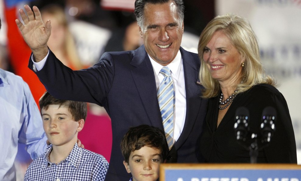 Mitt Romney i supruga Ann