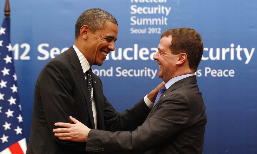 Barack Obama i Dmitrij Medvedev