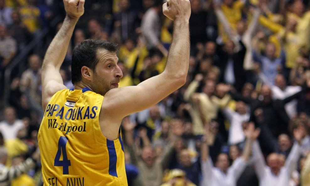 Maccabi Electra Tel Aviv 2012 Theodoros Papaloukas