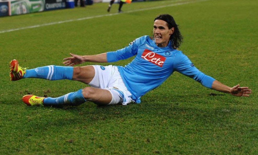 cavani napoli 2012