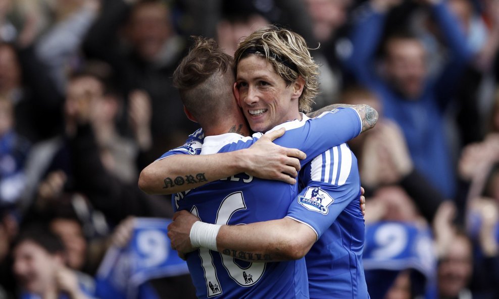 Fernando Torres Raul Meirreles Chelsea
