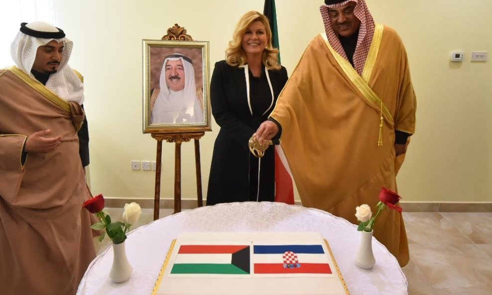 Kolinda Grabar Kitarović u Kuvajtu
