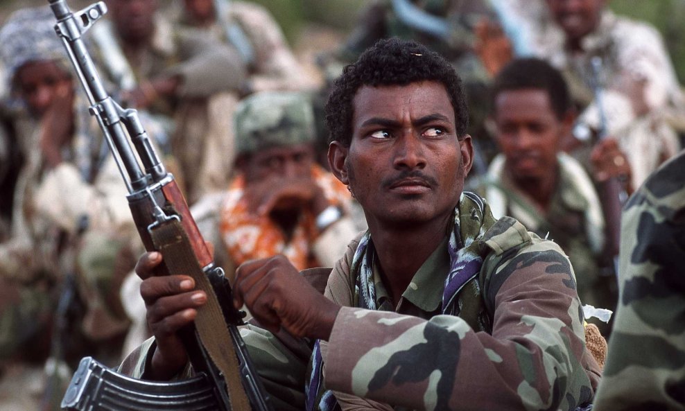 Eritreja vojnici