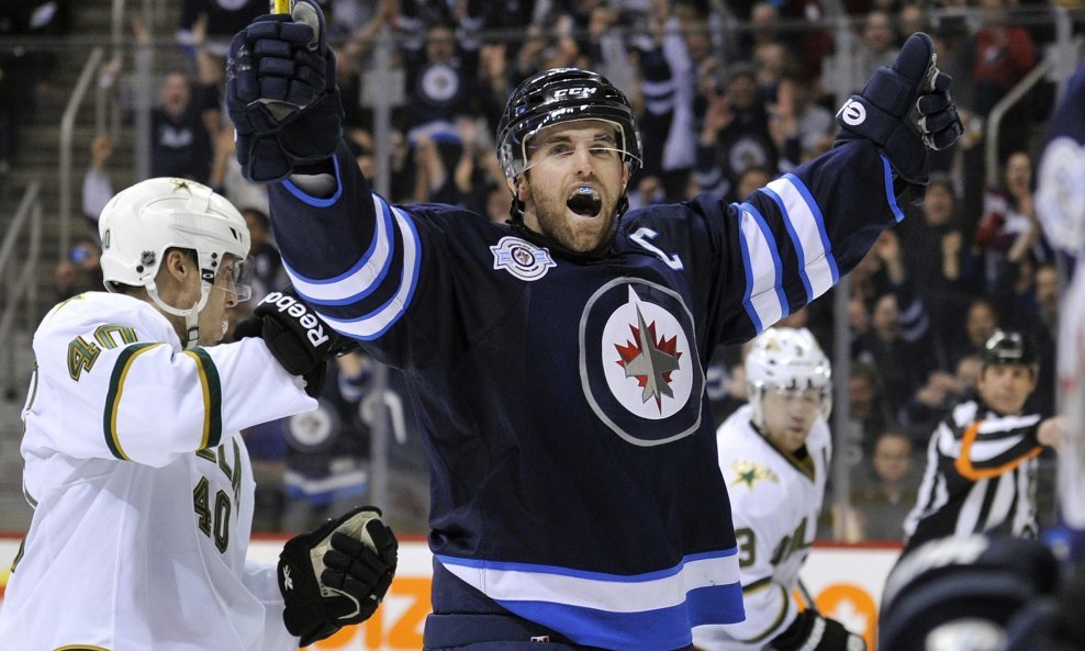 Winnipeg Jets 2012 NHL Andrew Ladd