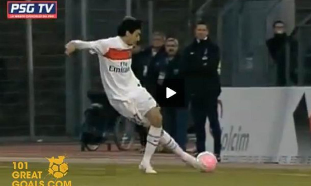 Rabona Javier Pastore