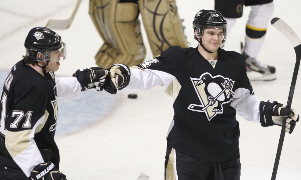 Pittsburgh Penguins 2012 Evgeni Malkin Chris Kunitz