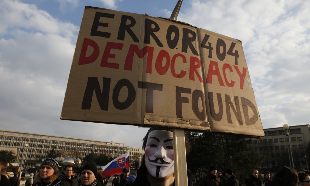 Demokracija slovačka occupy