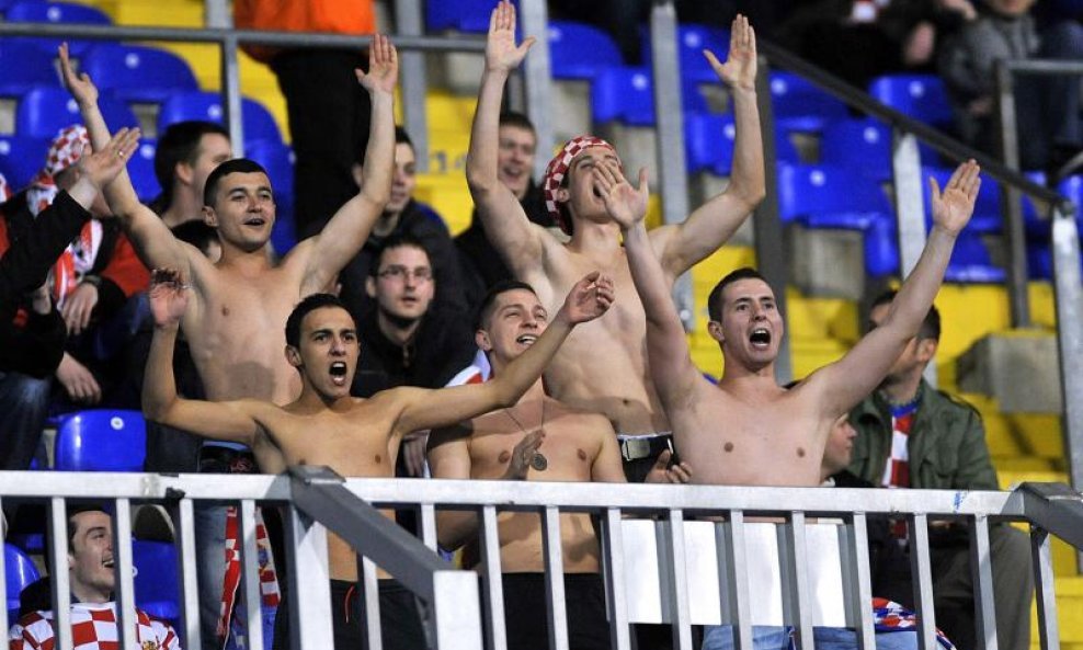 navijači hrvatska 2012